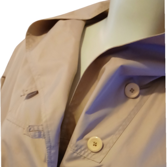 KOMITOR Hooded Jacket Beige Size 4X - Picture 8 of 11